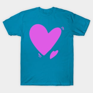 The drawing  love icon for valentine concept T-Shirt